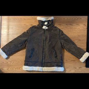 St. John’s Bay Leather Warm Coat